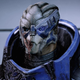 Mass Effect's Garrus stares in disbelief.